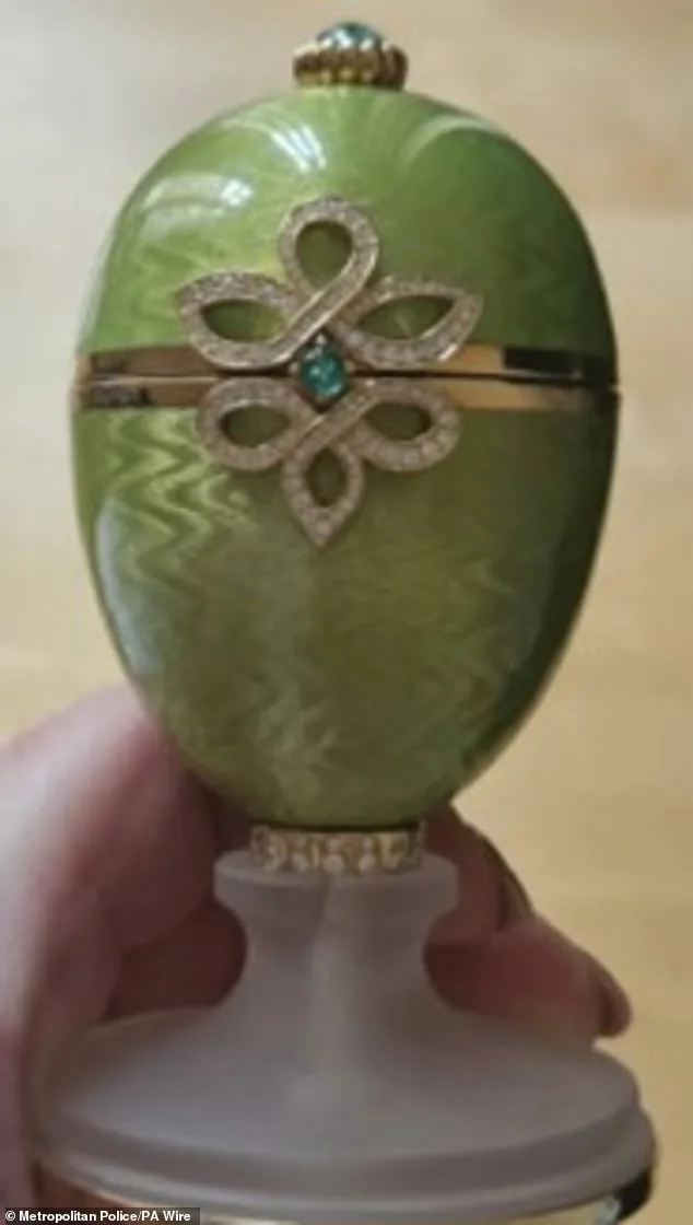Fabergé Egg and Watch Stolen in Shocking London Pub Heist