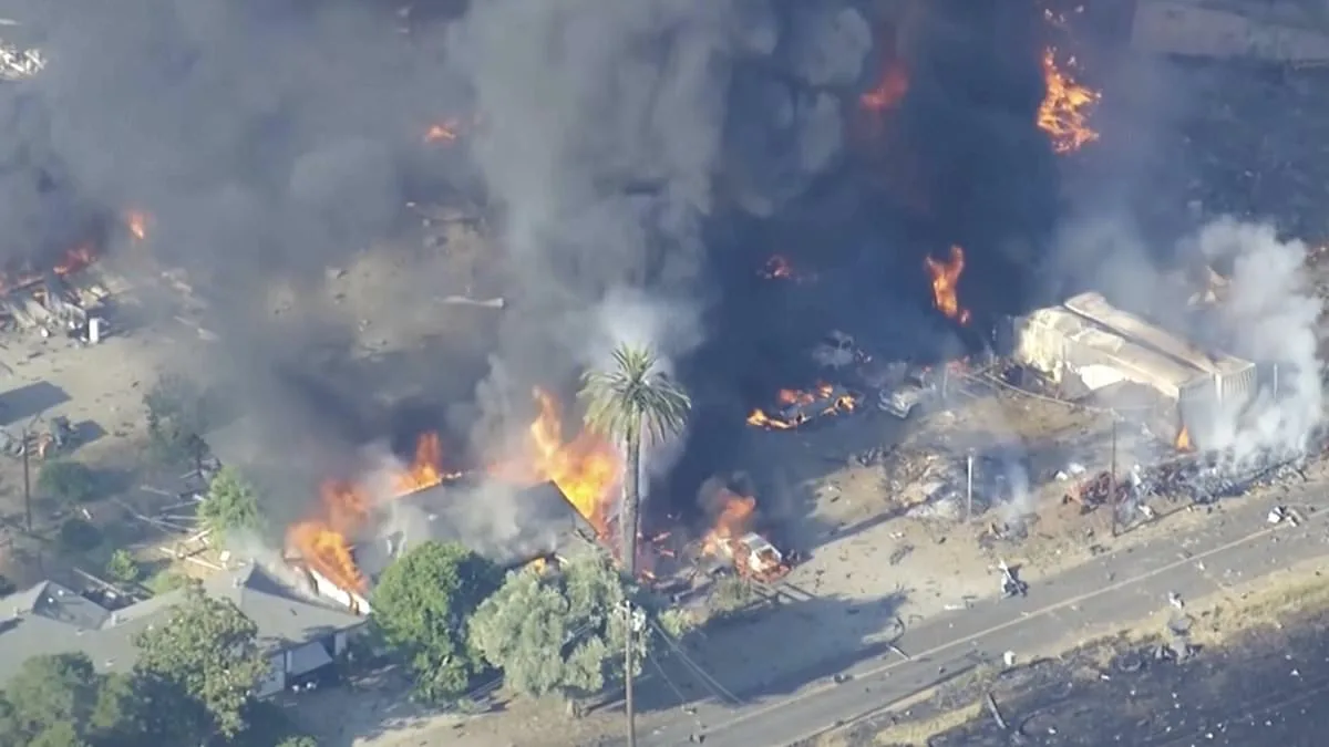 Former California Police Officer Charged with Murder in Connection with Deadly Fireworks Explosion That Killed Seven Workers