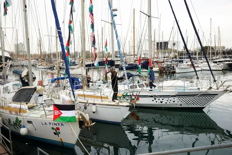 Global Resilience Flotilla Departs Barcelona to Deliver Humanitarian Aid to Gaza Amid Naval Blockade