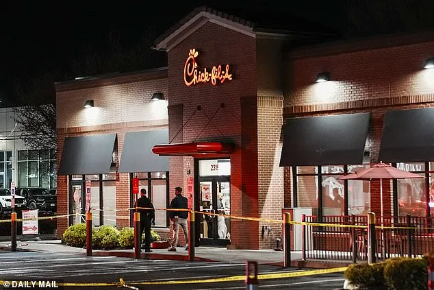 Shocking Surveillance Footage Shows Chick-fil-A Shooting Chaos, 1 Dead, 6 Injured