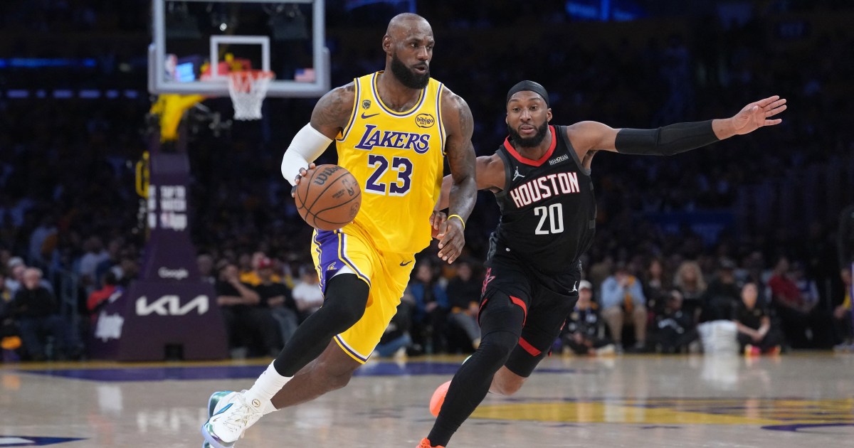 Lakers Rout Rockets in Game 1 Despite Starless Lineups