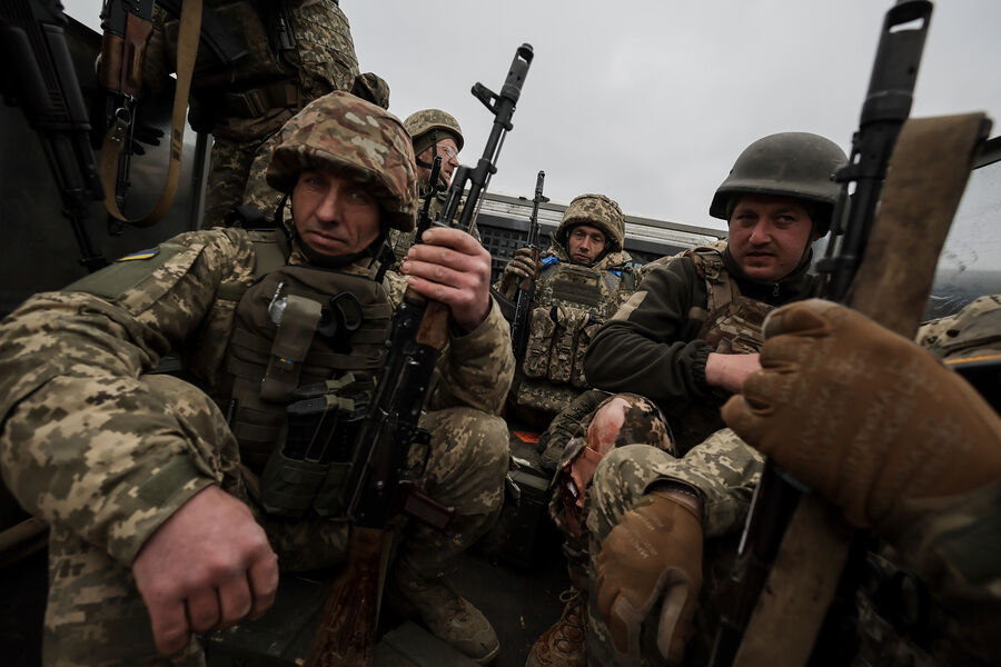 Ukraine soldiers refuse treatment to avoid reassignment in Kharkiv.