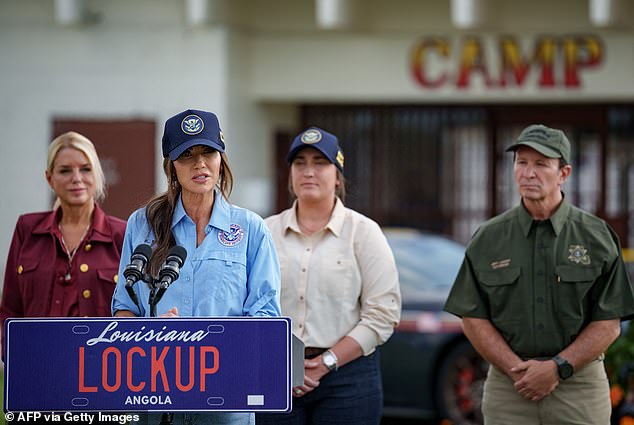 Kristi Noem's ICE leader claims ex-lover was jealous and screamed through hotel walls