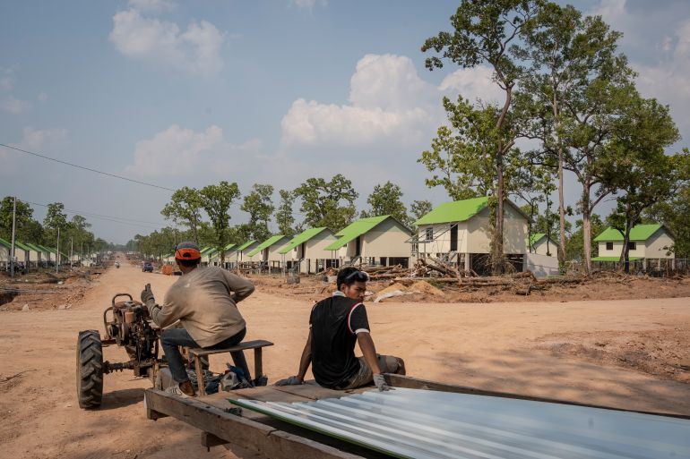 Cambodian children lose education as families flee violence near Thailand border