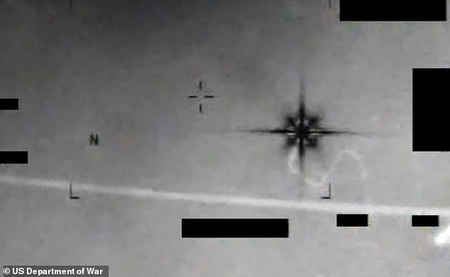 Trump administration releases UFO files including satellite clips of humanoid figures.