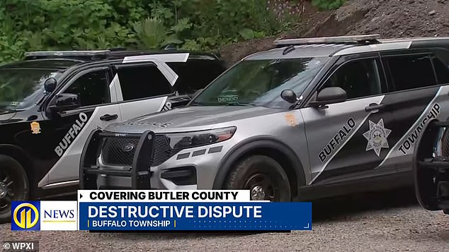 Pennsylvania man charged with destroying home with excavator while family trapped inside.