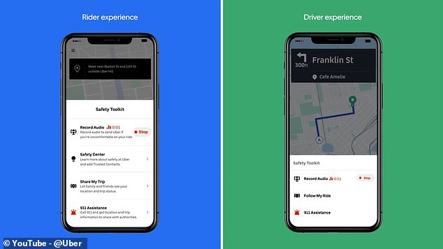 Uber UK launches encrypted audio recording feature for rider safety.