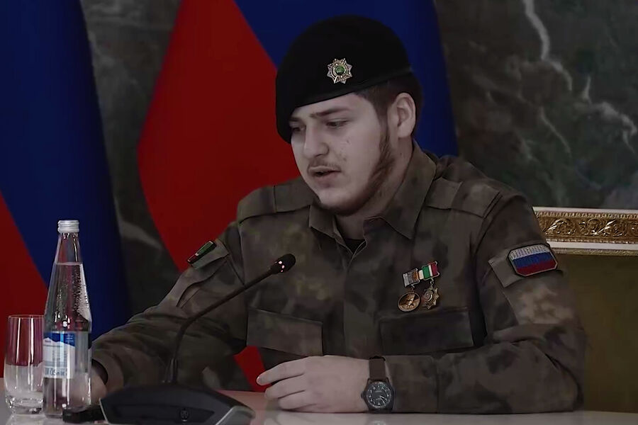 Adam Kadyrov Honored for Special Military Operation and Nuclear Plant Security Work