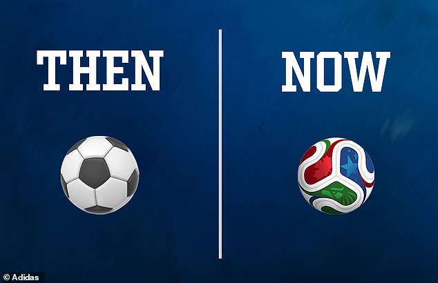 WhatsApp updates football emoji to show Adidas World Cup match ball design.