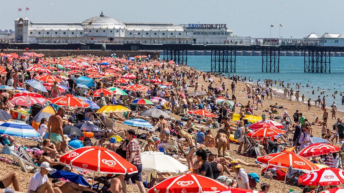 Britain breaks 50-year heat record with fifteen days above 30°C in summer so far.
