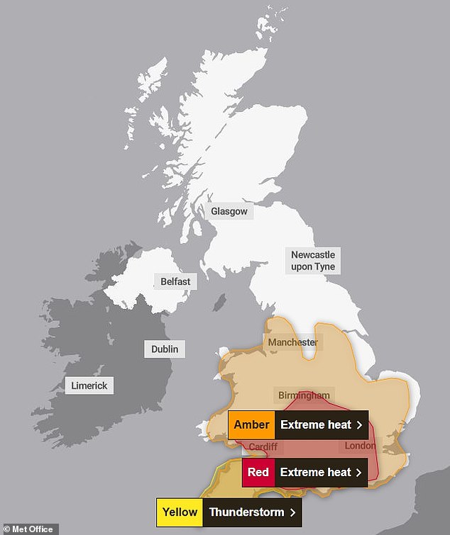 Britain breaks 50-year heat record with fifteen days above 30°C in summer so far.