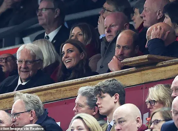 Princess of Wales Admires England Rugby Team in Military-Style Coat at Six Nations Final
