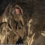 Protestor Hangs Upside-down American Flag at Yosemite National Park in Anti-Trump Stance