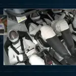 SpaceX Crew Greeted by 'Alien' upon Docking at ISS
