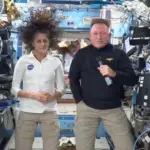 SpaceX Crew Greeted by 'Alien' upon Docking at ISS