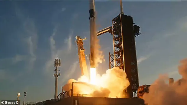 SpaceX Crew Greeted by 'Alien' upon Docking at ISS