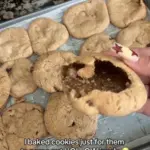 TikTok User Confused by Hollow Cookies from Baking Attempt