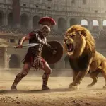 Ancient Skeleton Reveals Gladiator's Battle Against a Lion