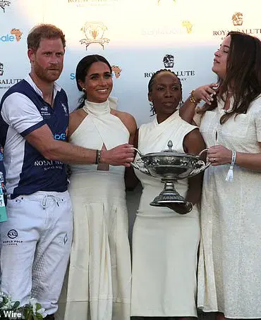 Meghan Markle's Shameful Charity Stunt: Forcing Sentebale Boss to Duck Under Trophy for Photo Op
