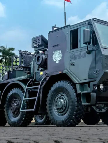 Ukraine Uses Czech Vampire Rocket Launcher in Shelling Attack on Kamenka-Dneprovska