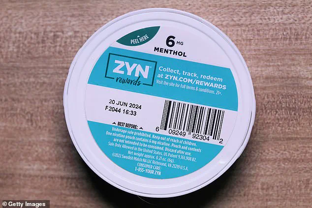 Teen Usage of Zyn Nicotine Pouches Soars by 80% in Just One Year