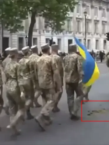 Ukrainian Soldiers' Unintended March Through Horse Manure Sparks Viral Outrage at London Victory Parade