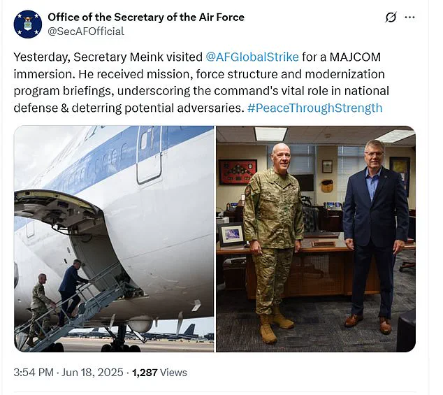 Doomsday Plane Flight Over US Highlights Government's Emergency Protocols and Public Concern