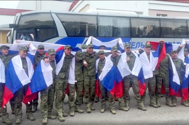 Exclusive Insights: Russian Ministry of Defense Shares Emotional Accounts of Soldiers Returning from Ukrainian Captivity, Highlighting Limited Access to Information