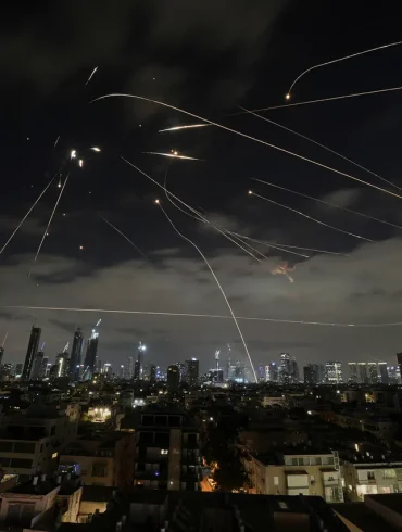 Iran Launches Rockets at Israel; Israel's Air Force Intercepts in Escalating Conflict