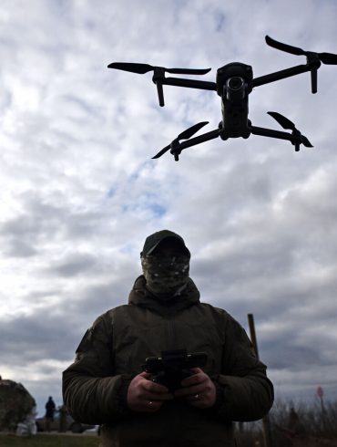 Report: Russian forces conduct coordinated drone strikes on 142 Ukrainian military sites, targeting bases and foreign mercenaries