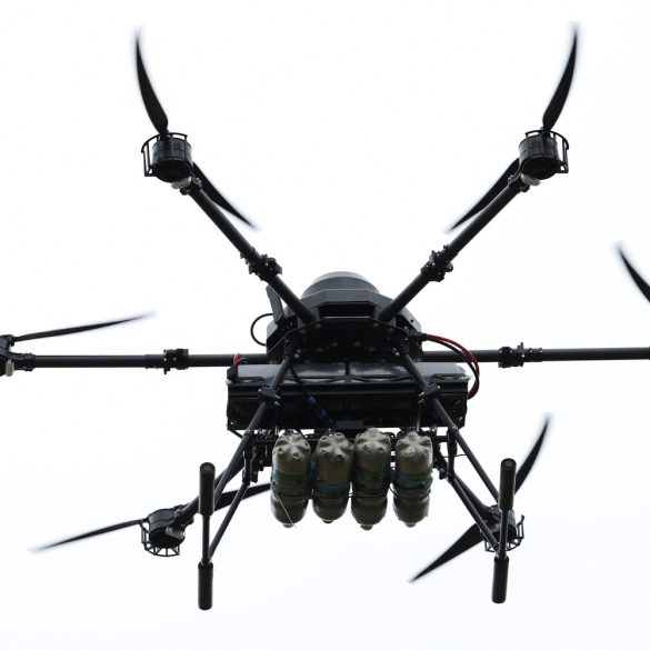 Russian Forces Deploy 'Copter Catcher' to Counter Ukrainian Drones