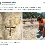 Ancient Warning Unearthed: Mosaic Inscription at Fifth-Century Church in Turkey Reveals Chilling Message