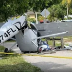 Aviation Authorities Investigate Rare Plane-Car Collision in Florida; Seven Hospitalized