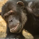 Chimpanzees in Zambia Embrace Peculiar Fashion Trend, Baffling Scientists