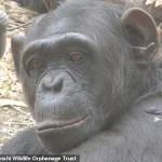 Chimpanzees in Zambia Embrace Peculiar Fashion Trend, Baffling Scientists