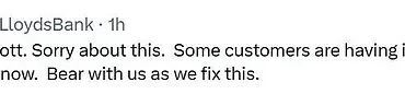 Exclusive Access to Banking Services Disrupted: Lloyds Bank App Outage Leaves Payday Users in Crisis