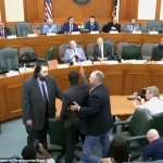 Heated Redistricting Hearing Turns Chaotic at Texas State Capitol as Democratic Candidate Sparks Tension
