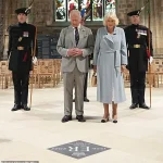 King Charles III and Queen Camilla Unveil Memorial Stone in Edinburgh’s St Giles’ Cathedral to Mark Queen Elizabeth II’s Final Resting Place in 2022