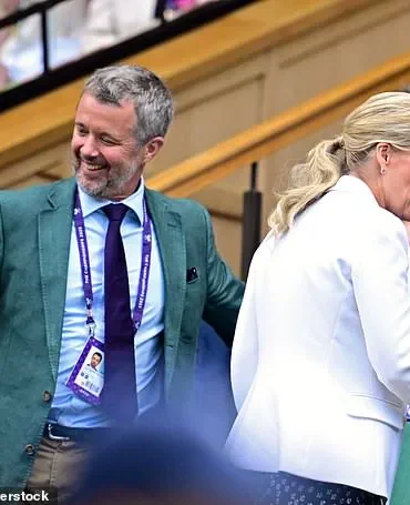 Late-Breaking: King Frederik of Denmark Enjoys Wimbledon's Final Days with Energetic Royal Box Presence