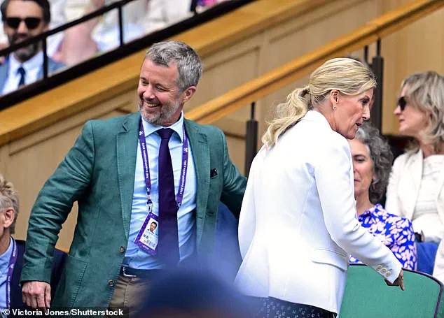 Late-Breaking: King Frederik of Denmark Enjoys Wimbledon's Final Days with Energetic Royal Box Presence