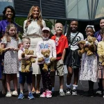 Melania Trump's Surprise Visit to Children's National Hospital: Effortless Elegance in a Summery Ensemble