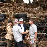President Trump and First Lady Melania Trump Visit Texas Floods; 120 Lives Lost as Newly Reelected Leader Addresses Recovery Efforts