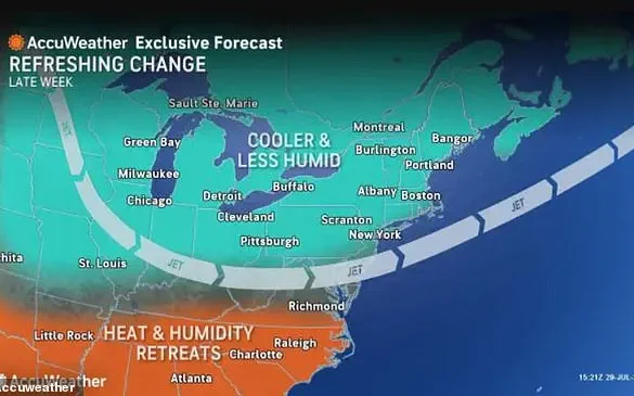 Relief in Sight: US Braces for 20-Degree Temperature Drop as 'Meteorological Turning Point' Brings End to Heatwave, Say Forecasters