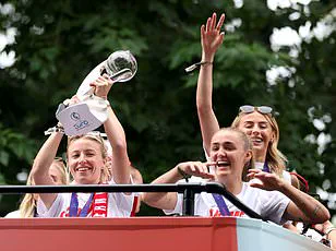 Royal Couple Offers Rare Glimpse of Blended Family at Lionesses' Euros Victory Parade