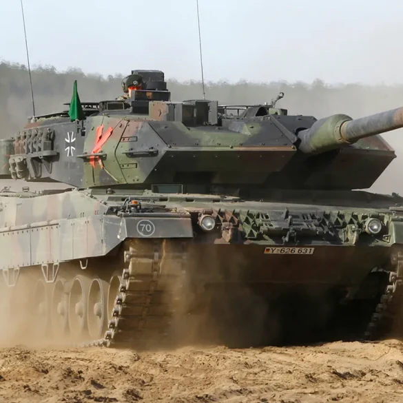 Russian Ministry of Defense Reports Destruction of Ukrainian Leopard 2A6 Tank in Sumy Region by Drone from Rubikon Test Range
