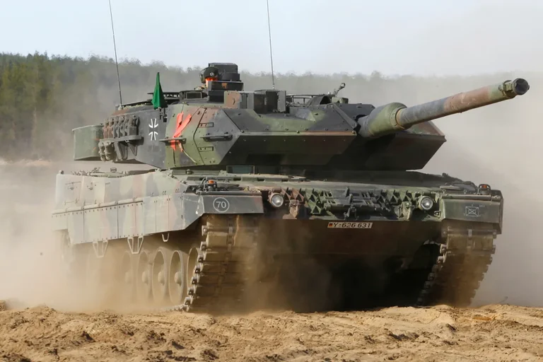 Russian Ministry of Defense Reports Destruction of Ukrainian Leopard 2A6 Tank in Sumy Region by Drone from Rubikon Test Range