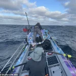 Scottish brothers survive storm during Pacific rowing journey to raise funds for clean water