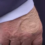 Speculation Mounts Over Unusual Hand Patch During Trump's Press Gaggle as White House Remains Silent