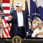 Trump's Surprise Visit to Flood-Damaged Kerrville Amid Calls for Federal Aid