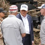 Trump's Surprise Visit to Flood-Damaged Kerrville Amid Calls for Federal Aid